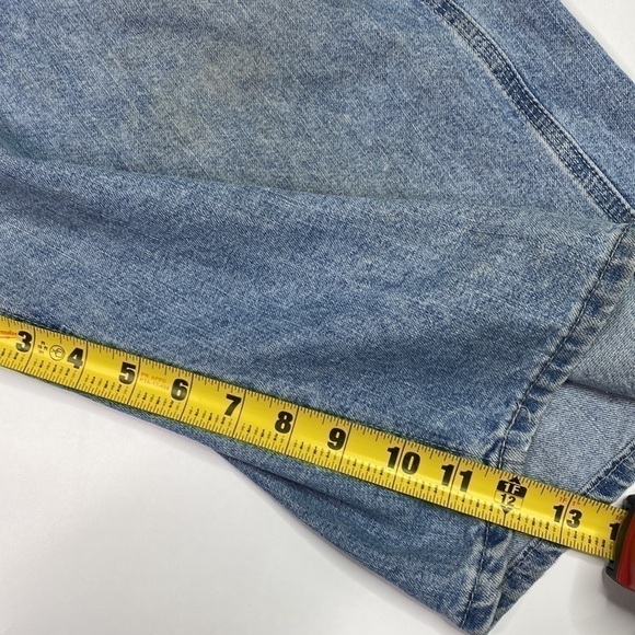 Vintage Lee Dungarees Carpenters Shorts Size 34 - Picture 4 of 13